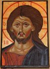 Ikona - Chrystus Pantokrator  II - Świat Ikon Jadwiga Szynal